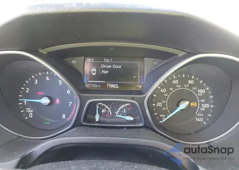 2016 Ford Focus Se из США, поврежденный, VIN 1FADP3F27GL232083